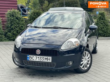 Fiat Punto, 2009, Бензин, 1.24 л., 174 тис. км, Хетчбек, Синій, Львів Cars-Pr-262941 фото