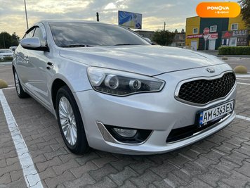 Kia K7, 2013, Газ, 3 л., 223 тис. км, Седан, Сірий, Житомир Cars-Pr-60066 фото