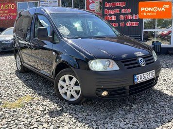 Volkswagen Caddy, 2005 р., Дизель, 282 тис. км, Чорний, Сміла AT-10426559 фото