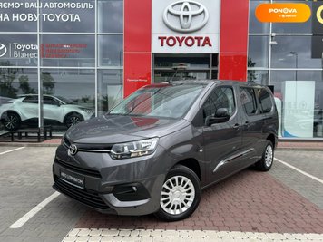 Toyota Proace City Verso, 2023, Дизель, 1.5 л., 3 тис. км, Мінівен, Сірий, Вінниця 52115 фото