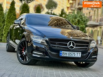 Mercedes-Benz CLS-Class, 2012, Дизель, 3 л., 123 тис. км, Седан, Чорний, Одеса Cars-Pr-277042 фото