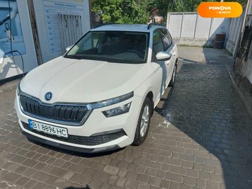 Skoda Kamiq, 2021, Бензин, 1.6 л., 42 тис. км, Позашляховик / Кросовер, Білий, Кременчук Cars-Pr-176228 фото