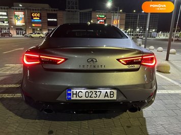 Infiniti Q60, 2017, Бензин, 3 л., 168 тис. км, Купе, Сірий, Львів Cars-Pr-219461 фото