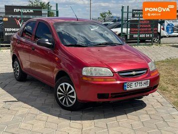 Chevrolet Aveo, 2004 р., Газ пропан-бутан / Бензин, 243 тис. км, Седан, Червоний, Миколаїв AT-10420237 фото