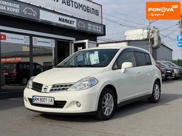Nissan TIIDA, 2010 р., Бензин, 101 тис. км, Хетчбек, Білий, Житомир AT-10429058 фото