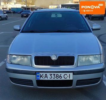 Skoda Octavia, 2003 р., Газ пропан-бутан / Бензин, 334 тис. км, Універсал, Сірий, Київ AT-10414082 фото