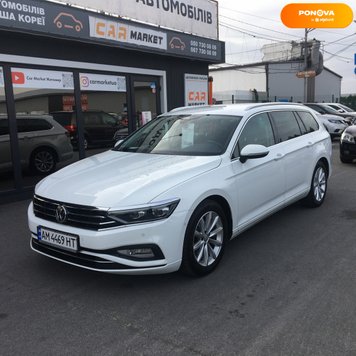 Volkswagen Passat B8, 2019, Дизель, 2 л., 230 тис. км, Універсал, Білий, Житомир 207682 фото