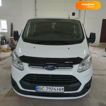 Ford Transit Custom, 2014, Дизель, 2.2 л., 264 тис. км, Мінівен, Білий, Золочів Cars-Pr-131423 фото