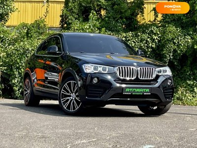 BMW X4, 2016, Бензин, 2 л., 166 тис. км, Позашляховик / Кросовер, Чорний, Одеса 15811 фото