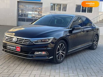 Volkswagen Passat, 2017, Дизель, 2 л., 137 тис. км, Седан, Чорний, Одеса 43295 фото