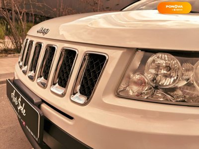 Jeep Compass, 2012, Бензин, 2 л., 162 тис. км, Позашляховик / Кросовер, Білий, Київ 33447 фото