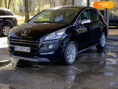 Peugeot 3008, 2013, Гібрид (MHEV), 2 л., 131 тис. км, Позашляховик / Кросовер, Чорний, Львів 32250 фото