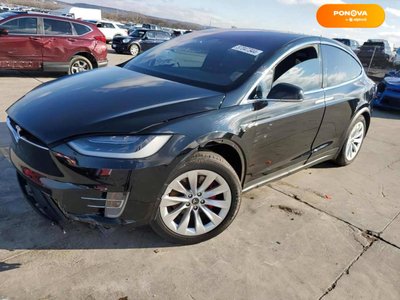 Tesla Model X, 2017, Електро, 88 тис. км, Позашляховик / Кросовер, Чорний, Чернівці Cars-EU-US-KR-24136 фото