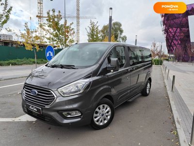 Ford Tourneo Custom, 2019, Дизель, 2 л., 89 тыс. км, Минивен, Серый, Киев 44231 фото