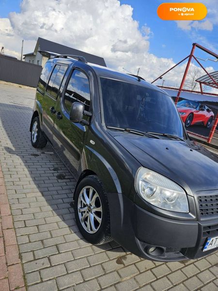 Fiat Doblo, 2006, Дизель, 215 тыс. км, Минивен, Чорный, Ивано Франковск Cars-Pr-62859 фото