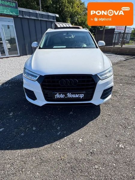 Audi Q3, 2017 р., Бензин, 242 тис. км, Позашляховик / Кросовер, Білий, Вінниця AT-10428205 фото
