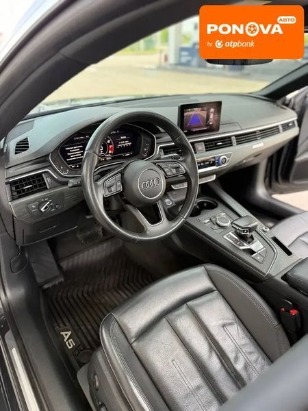 Audi A5, 2017 р., Бензин, 180 тис. км, Седан, Сірий, Дніпро (Дніпропетровськ) AT-10418661 фото