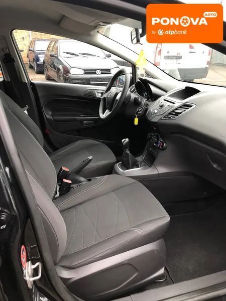 Ford Fiesta, 2013 р., Бензин, 166 тис. км, Хетчбек, Чорний, Ковель AT-10402785 фото