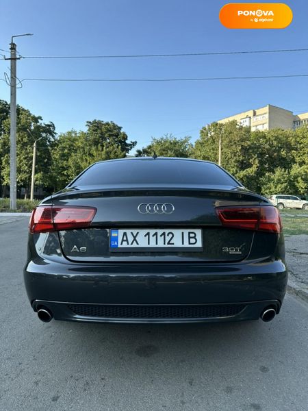 Audi A6, 2014, Бензин, 3 л., 200 тыс. км, Седан, Серый, Лозова Cars-Pr-64847 фото