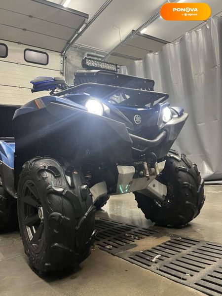Yamaha Grizzly 700 FI, 2019, Бензин, 700 см³, 8 тыс. км, Квадроцикл утилітарний, Синий, Киев moto-37590 фото