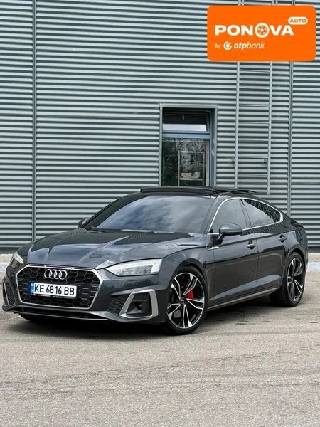 Audi A5, 2017 р., Бензин, 180 тис. км, Седан, Сірий, Дніпро (Дніпропетровськ) AT-10418661 фото