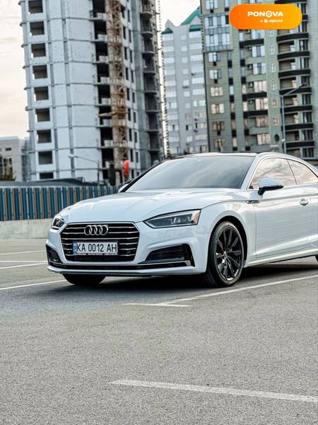 Audi A5, 2017, Бензин, 1.98 л., 86 тыс. км, Купе, Белый, Киев Cars-Pr-66973 фото