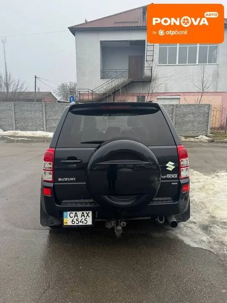 Suzuki Grand Vitara, 2006 г., Газ пропан-бутан / Бензин, 110 тыс. км, Внедорожник / Кроссовер, Чорный, Кам'янка AT-10410306 фото