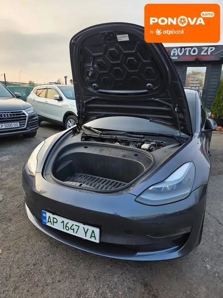 Tesla Model 3, 2022 р., Електро, 83 тис. км, Седан, Сірий, Запоріжжя AT-10409525 фото