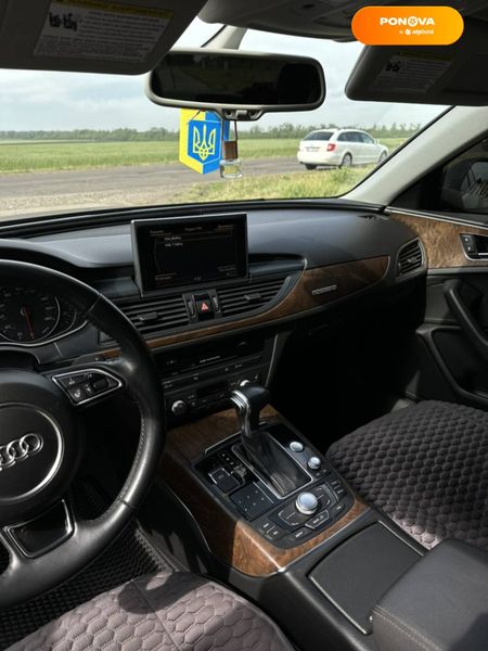 Audi A6, 2014, Бензин, 3 л., 200 тис. км, Седан, Сірий, Лозова Cars-Pr-64847 фото