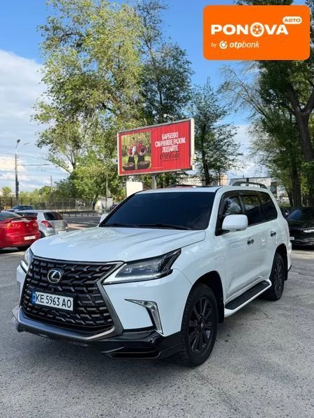 Lexus LX, 2008 г., Газ пропан-бутан / Бензин, 300 тыс. км, Внедорожник / Кроссовер, Белый, Днепр (Днепропетровск) AT-10417642 фото