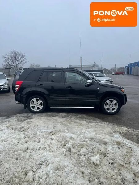 Suzuki Grand Vitara, 2006 г., Газ пропан-бутан / Бензин, 110 тыс. км, Внедорожник / Кроссовер, Чорный, Кам'янка AT-10410306 фото