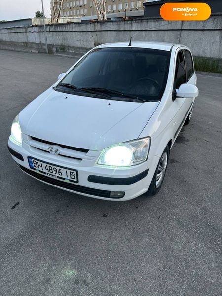 Hyundai Getz, 2003, Бензин, 1.3 л., 205 тис. км, Хетчбек, Білий, Київ Cars-Pr-62326 фото