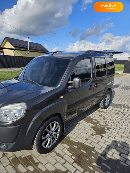 Fiat Doblo, 2006, Дизель, 215 тис. км, Мінівен, Чорний, Івано-Франківськ Cars-Pr-62859 фото