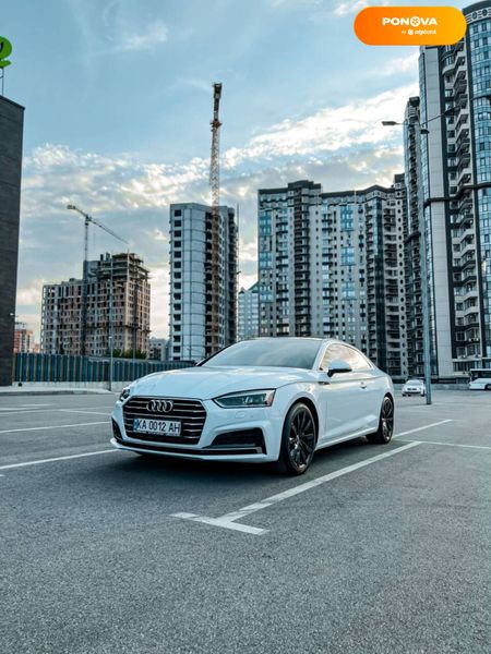 Audi A5, 2017, Бензин, 1.98 л., 86 тыс. км, Купе, Белый, Киев Cars-Pr-66973 фото