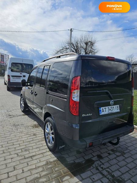 Fiat Doblo, 2006, Дизель, 215 тис. км, Мінівен, Чорний, Івано-Франківськ Cars-Pr-62859 фото