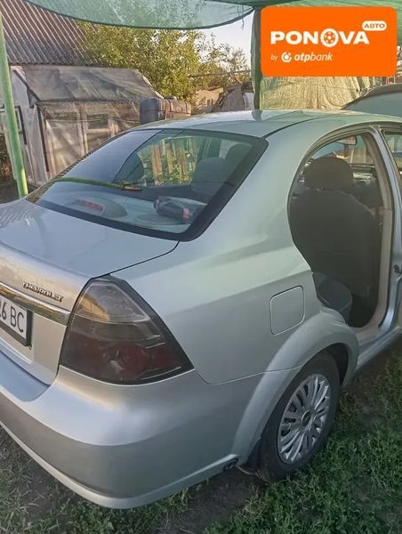 Chevrolet Aveo, 2007 р., Газ пропан-бутан / Бензин, 210 тис. км, Седан, Сірий, Покров (Орджонікідзе) AT-10403964 фото