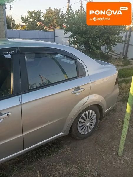 Chevrolet Aveo, 2007 р., Газ пропан-бутан / Бензин, 210 тис. км, Седан, Сірий, Покров (Орджонікідзе) AT-10403964 фото