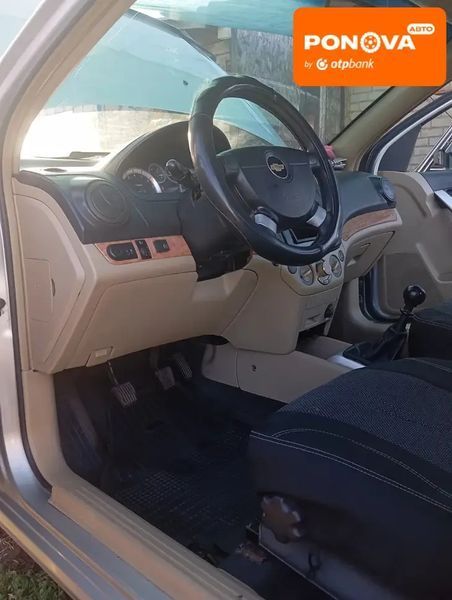 Chevrolet Aveo, 2007 р., Газ пропан-бутан / Бензин, 210 тис. км, Седан, Сірий, Покров (Орджонікідзе) AT-10403964 фото