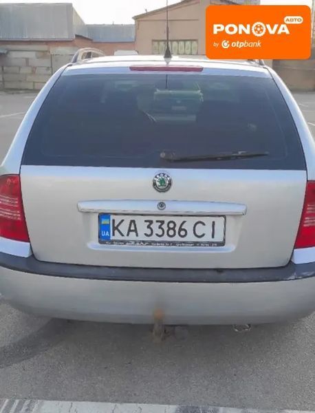 Skoda Octavia, 2003 р., Газ пропан-бутан / Бензин, 339 тис. км, Універсал, Сірий, Київ AT-10414082 фото