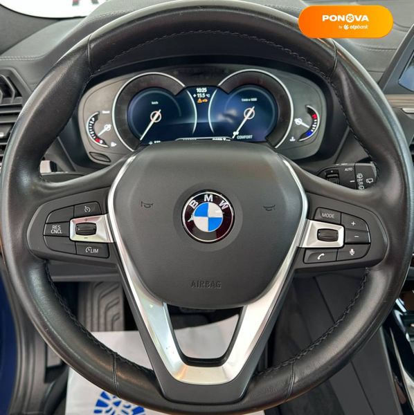 BMW X3, 2018, Дизель, 2 л., 168 тис. км, Позашляховик / Кросовер, Синій, Львів 46242 фото