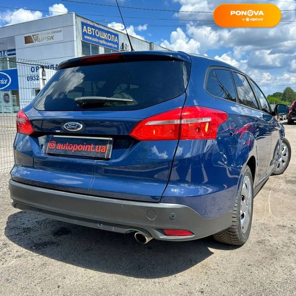 Ford Focus, 2015, Дизель, 2 л., 235 тис. км, Універсал, Синій, Суми 109708 фото