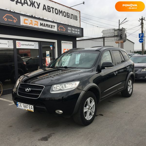 Hyundai Santa FE, 2009, Дизель, 2.2 л., 225 тыс. км, Внедорожник / Кроссовер, Чорный, Житомир 21876 фото