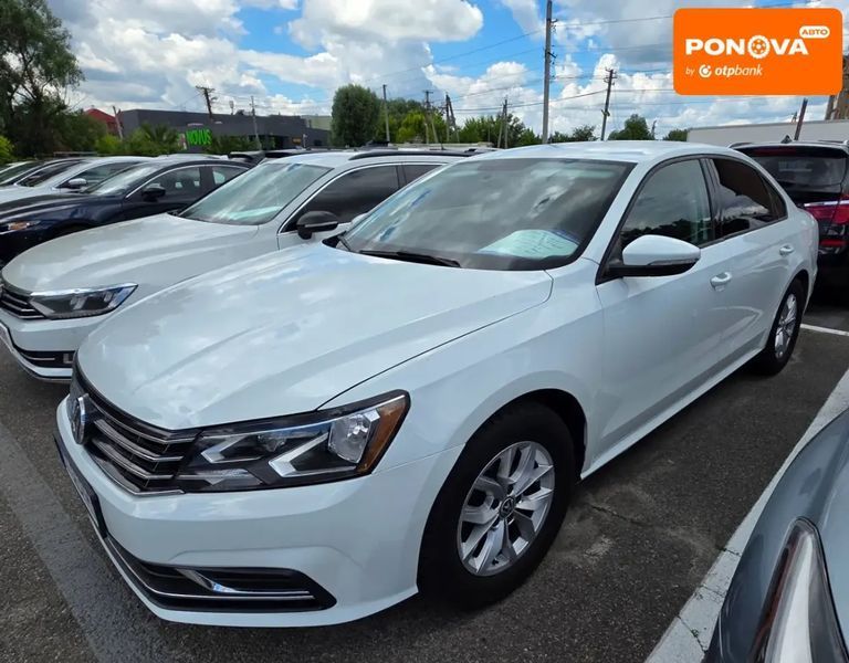 Volkswagen Passat, 2017 р., Бензин, 165 тис. км, Седан, Білий, Софіївська Борщагівка AT-10419691 фото