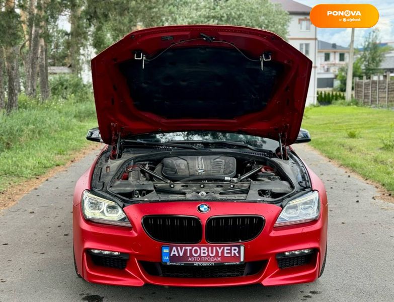 BMW 6 Series, 2012, Дизель, 3 л., 177 тыс. км, Купе, Красный, Киев 100864 фото