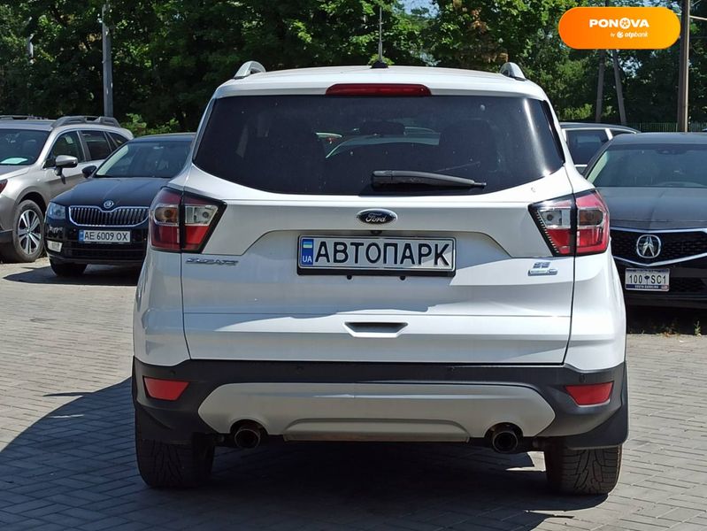 Ford Escape, 2017, Бензин, 1.5 л., 136 тис. км, Позашляховик / Кросовер, Білий, Дніпро (Дніпропетровськ) 107256 фото