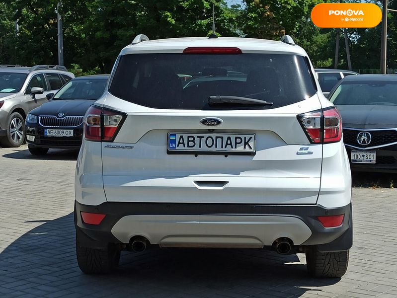 Ford Escape, 2017, Бензин, 1.5 л., 136 тис. км, Позашляховик / Кросовер, Білий, Дніпро (Дніпропетровськ) 107256 фото