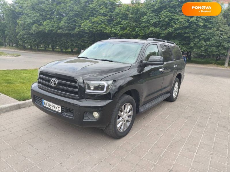 Toyota Sequoia, 2013, Бензин, 5.66 л., 170 тис. км, Позашляховик / Кросовер, Чорний, Черкаси Cars-Pr-68028 фото