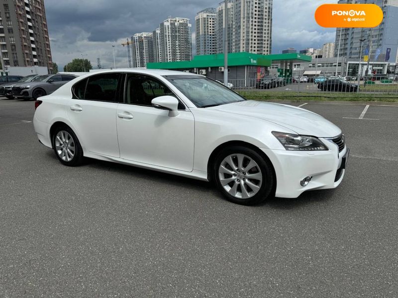 Lexus GS, 2014, Бензин, 2.5 л., 171 тис. км, Седан, Білий, Київ 103364 фото