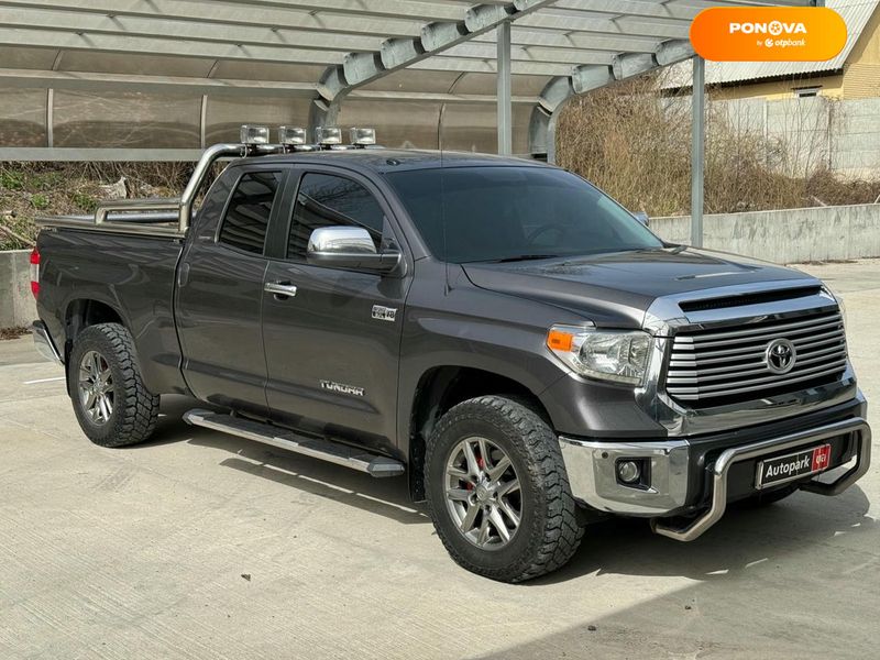 Toyota Tundra, 2015, Газ пропан-бутан / Бензин, 5.7 л., 157 тыс. км, Пікап, Серый, Киев 42801 фото