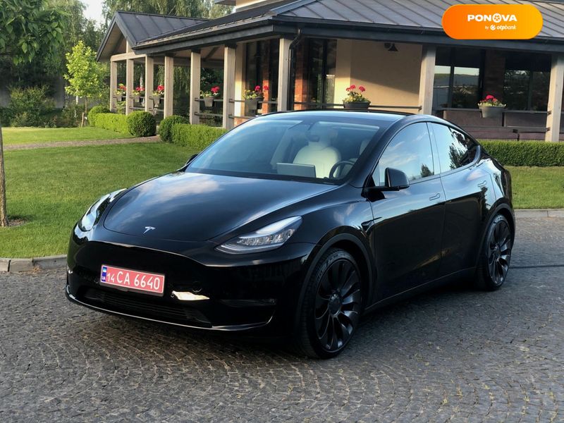 Tesla Model Y, 2020, Електро, 74 тыс. км, Внедорожник / Кроссовер, Чорный, Львов Cars-Pr-68899 фото